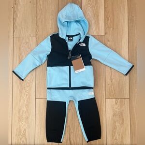 THE NORTH FACE Winter Warm Fleece Set - Infants' Atomizer Blue, 18-24 Months